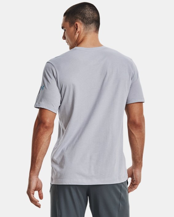 Men's UA Pocket T-Shirt, Gray, pdpMainDesktop image number 1